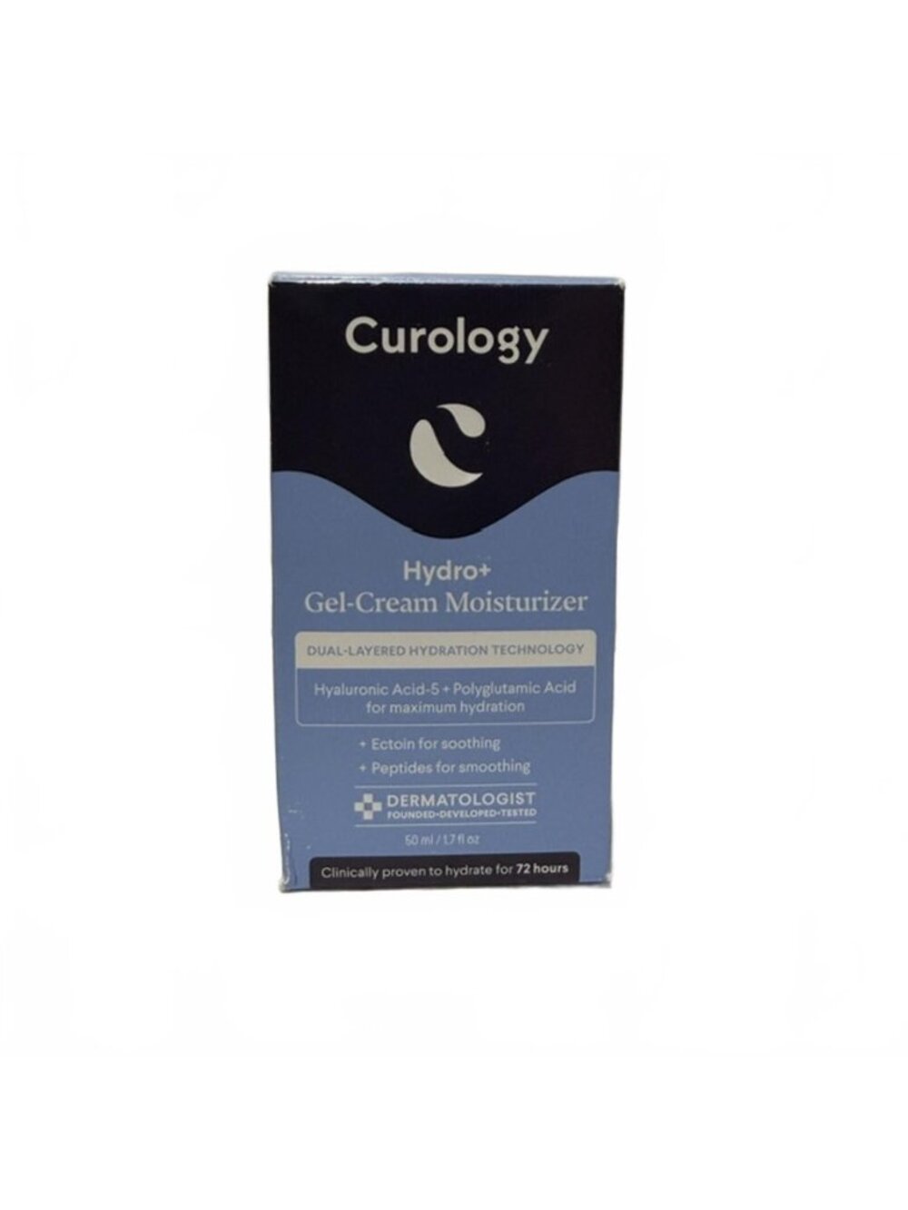 Curology Hydro+ Gel Cream Moisturizer, Lightweight Face Lotion 1.7 fl oz